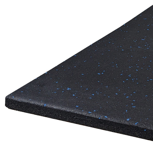 Blue Fleck Rubber Gym Flooring (1m x 1m x 15mm)