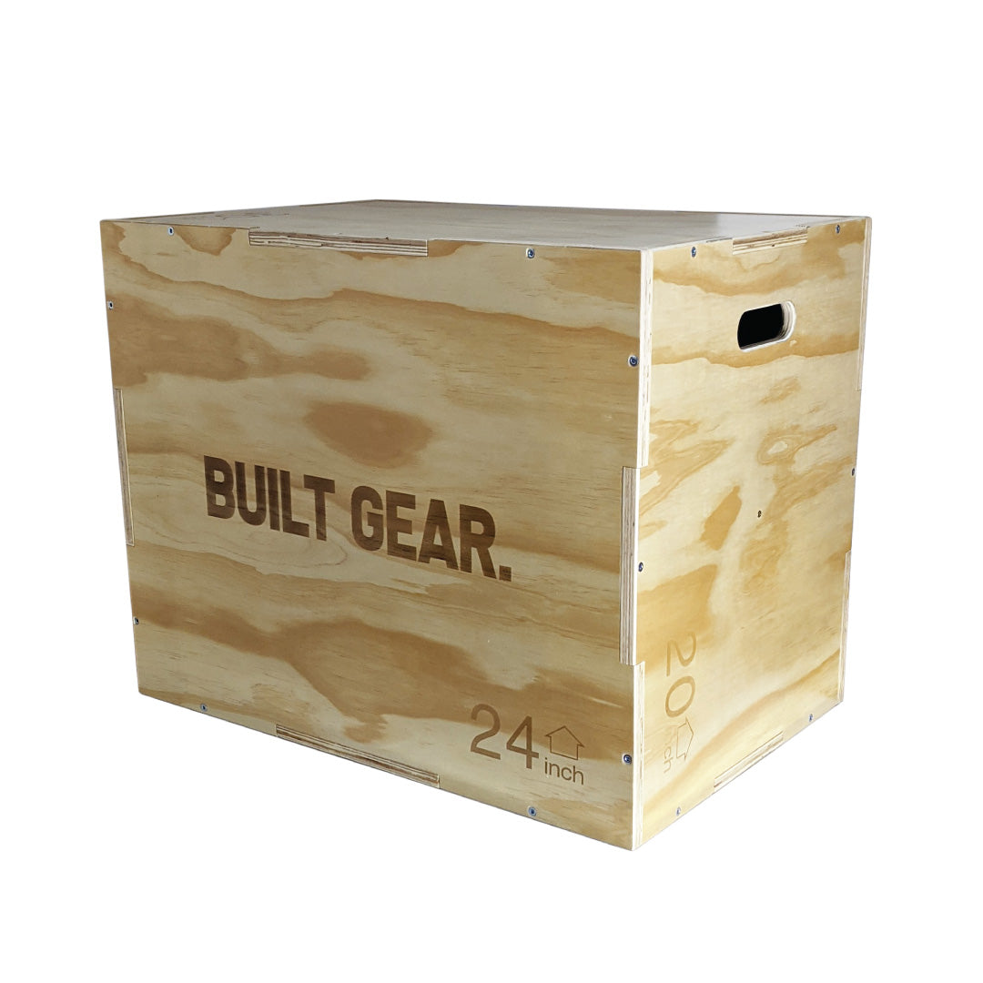 Built Gear 3 in 1 Wooden Plyo Box – Brisbane Gym Flooring